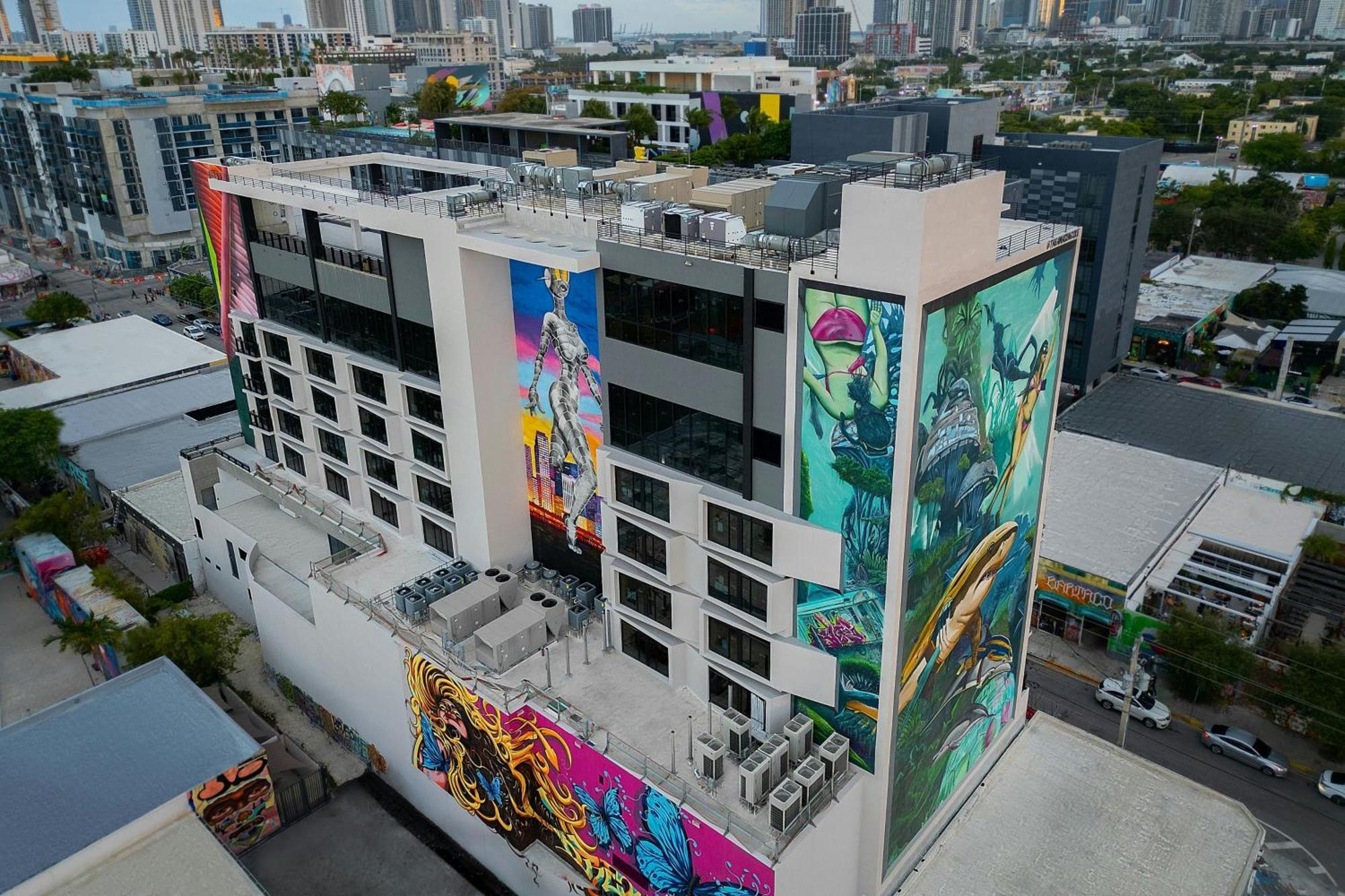 Moxy Miami Wynwood Hotel Exterior foto